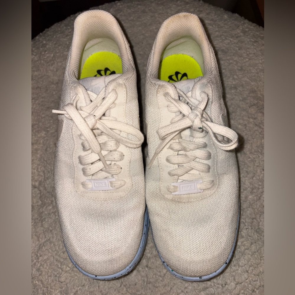 Nike Women's Air Force 1 Crater, White Pure Platinum 100 - Picture 5 of 8